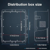 Electrical electric waterproof ABS Box Plastic Box power waterproof box for outdoor plug