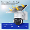 Tuya GSM SIM Card 3MP IP Camera Floodlight 4G Solar Panel Battery Security Waterproof Outdoor PTZ Wifi CCTV 4G Camera