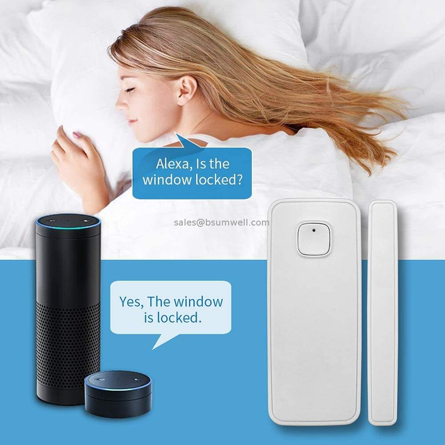 Tuya Home Security System GSM Magnetic Door Sensor Alarm Smart WiFi Door Window Sensor Alarm