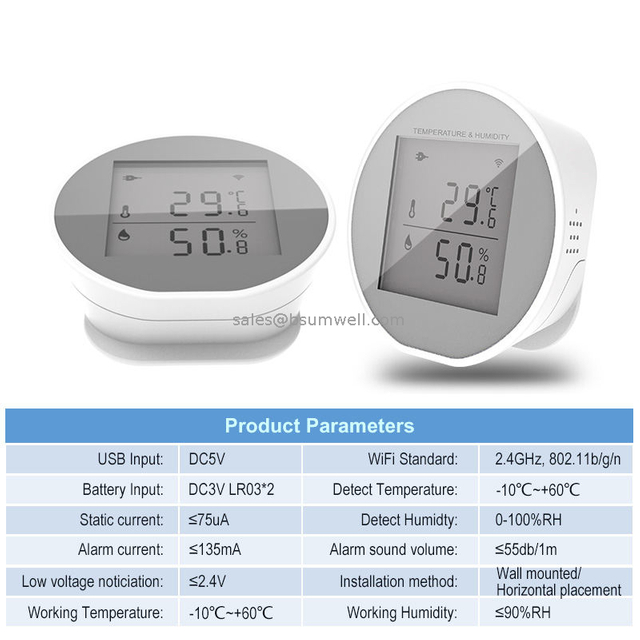 Wireless Smart Temperature And Humidity Data Logger Wireless accurate thermometer
