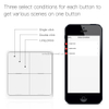 Tuya Zigbee Scene Switch Wireless Light Switch 1 2 3 4 Gangs Wall Push Button On Off wall light with switch