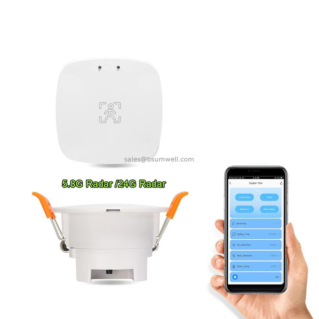 Tuya Smart 360 Degree Motion Sensor Human Presence Sensor Infrared Motion Detector for Human Body Motion Detector