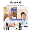 I1080P 2.8In IPS Screen One Click Video Call Camera Auto Tracking Motion Detection Home Surveillance Wifi Smart Baby Monitor