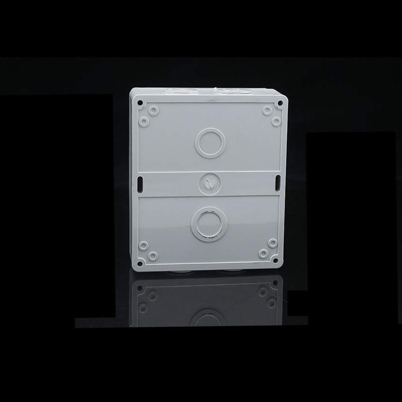 home mcb box with 2 EU plugs