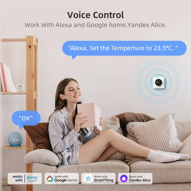 Voice Control--Work with Alexa and Google home,Yandex Alice.
