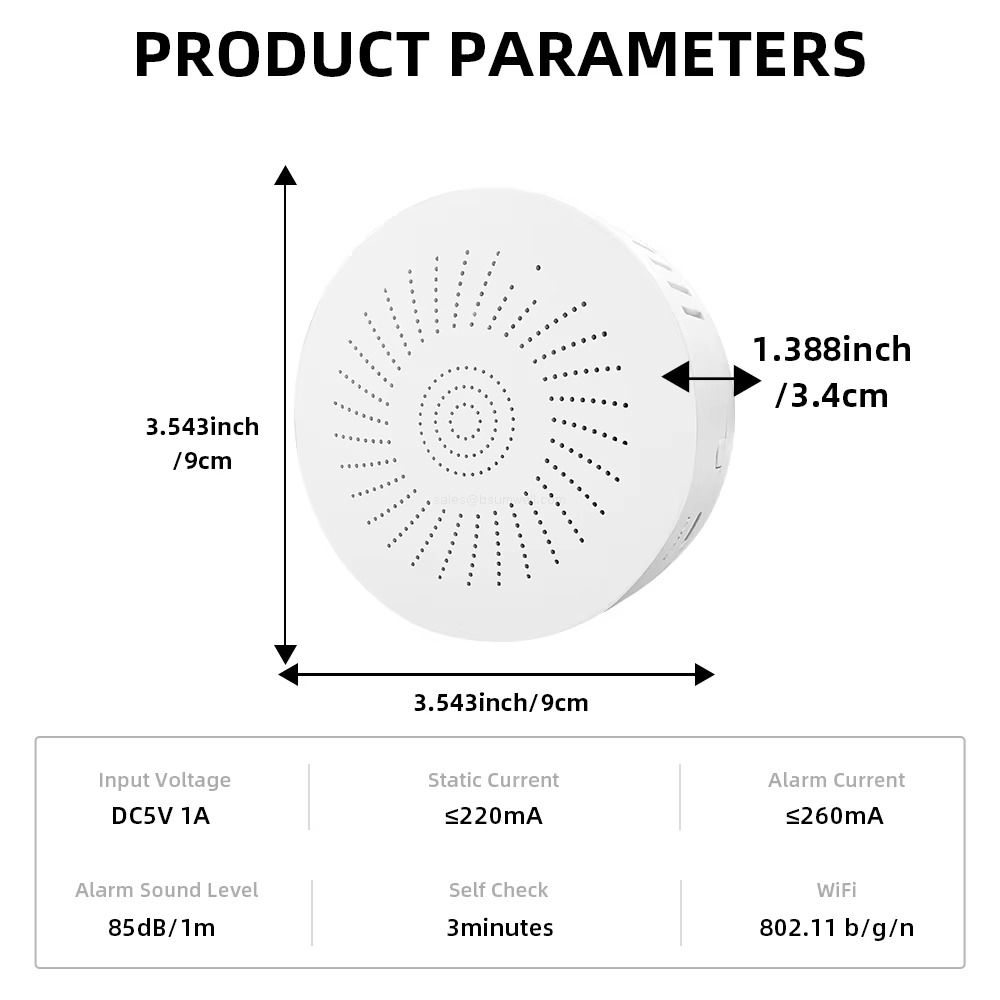PRODUCT PARAMETERS