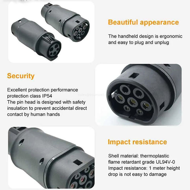 UL94V-0 flame retardant EV connector