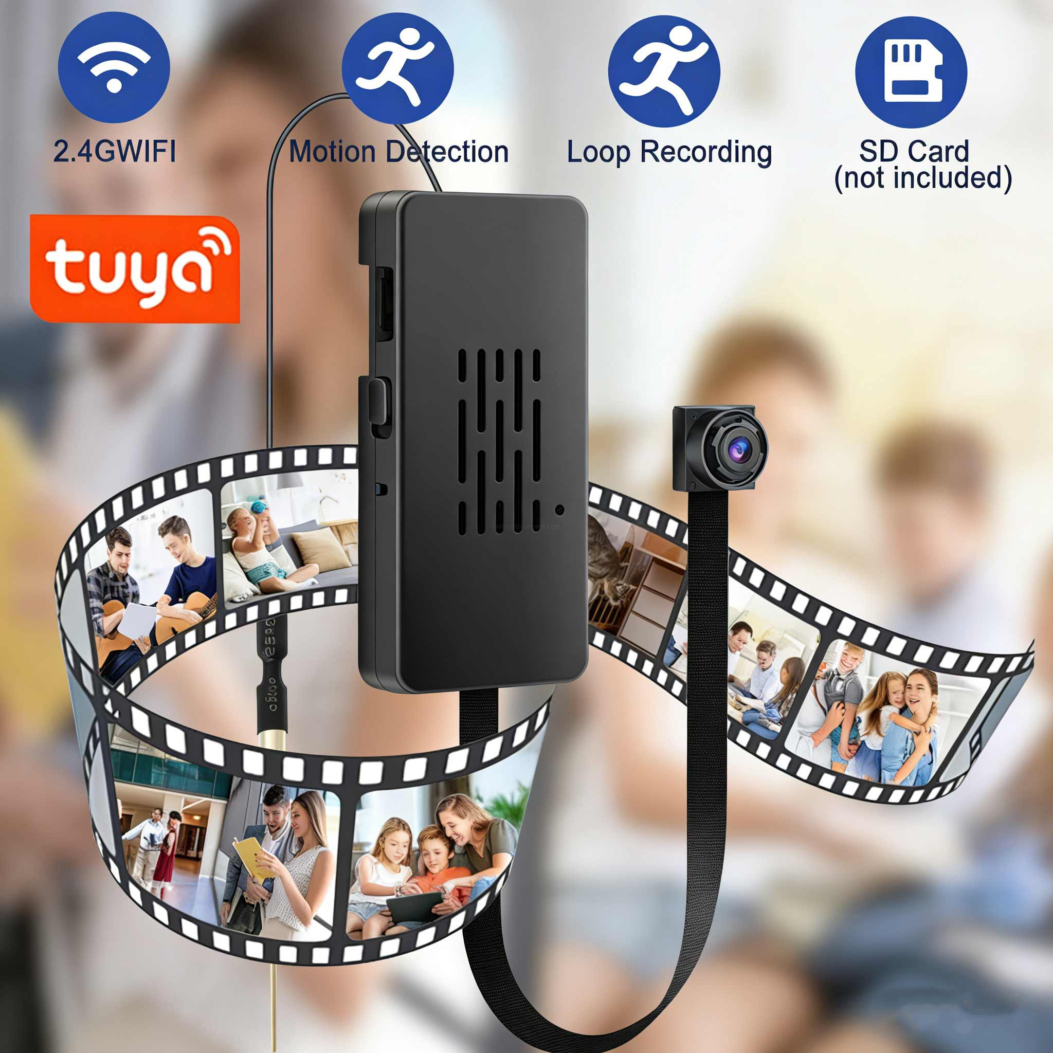 Long Recording WiFi Monitoring Cam