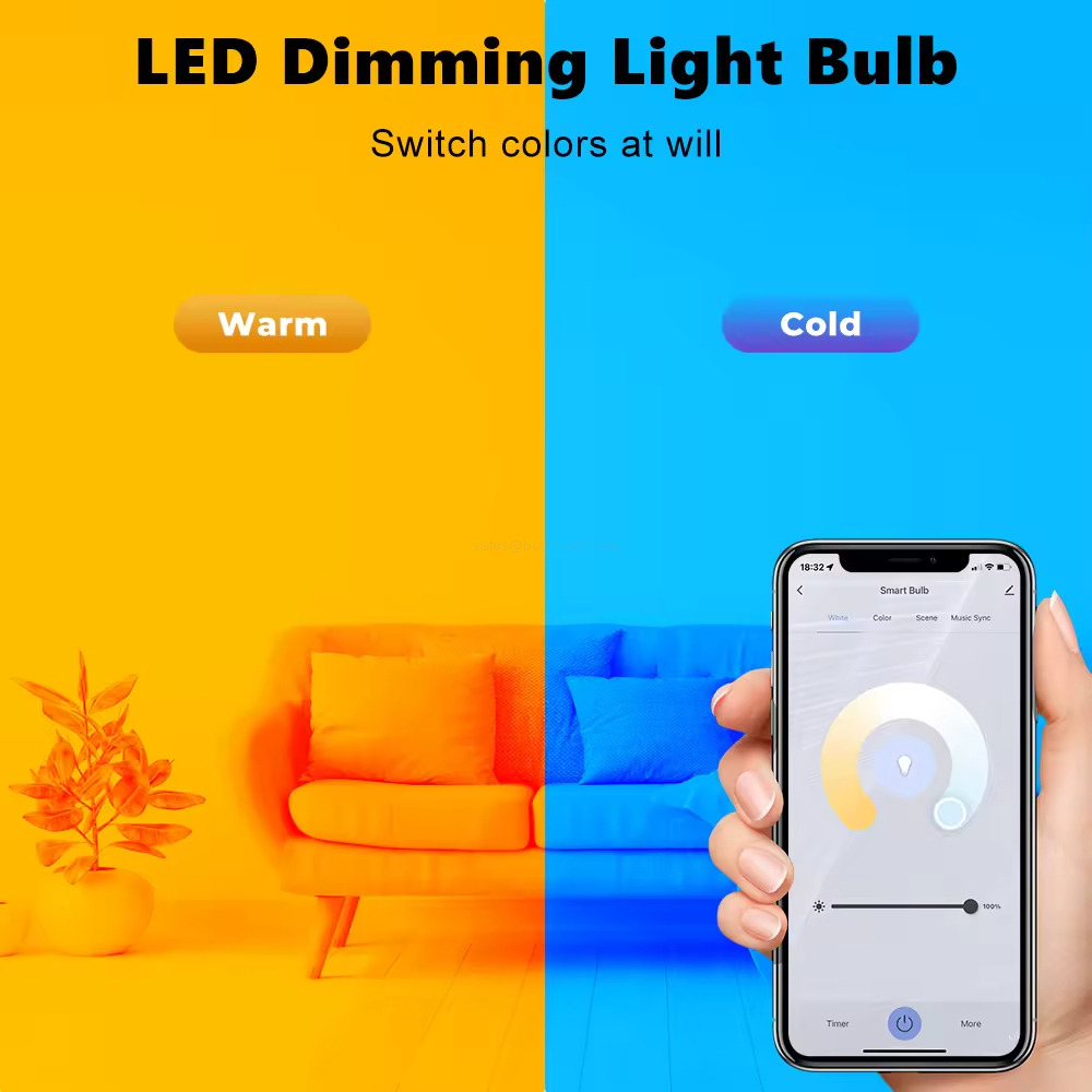 Music Sync RGB Smart Bulb