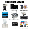IP67 Waterproof Electrical Junction Box ASA Shockproof Dustproof Plastic Enclosure with Mounting Ears Custom Electrical Device Housing