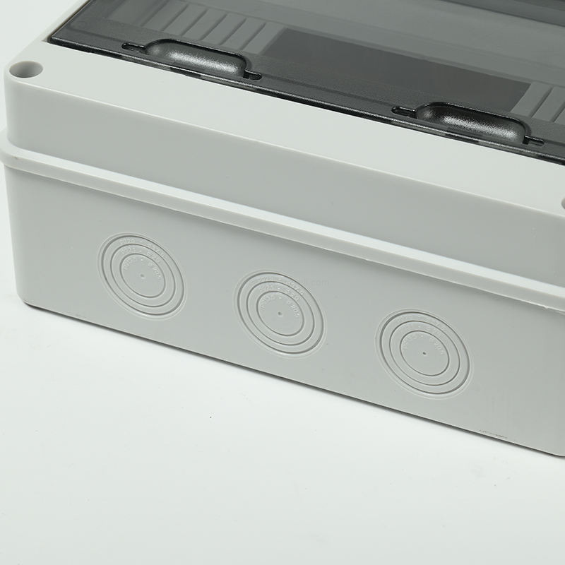 HT Series IP65 Waterproof Distribution Box 2 to 24 Way ABS PC Electrical Enclosure