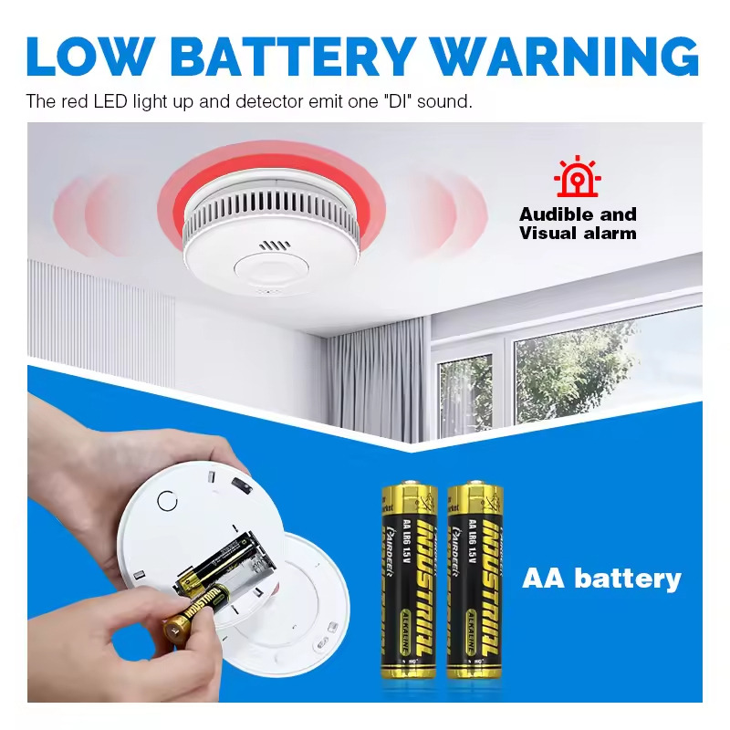 battery operated smoke alarm
