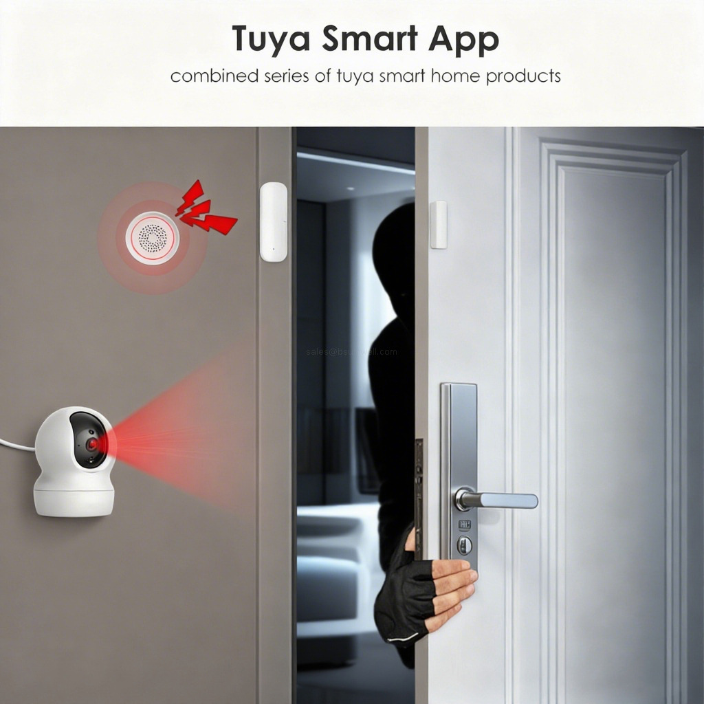 Tuya WiFi Magnetic Door Sensor