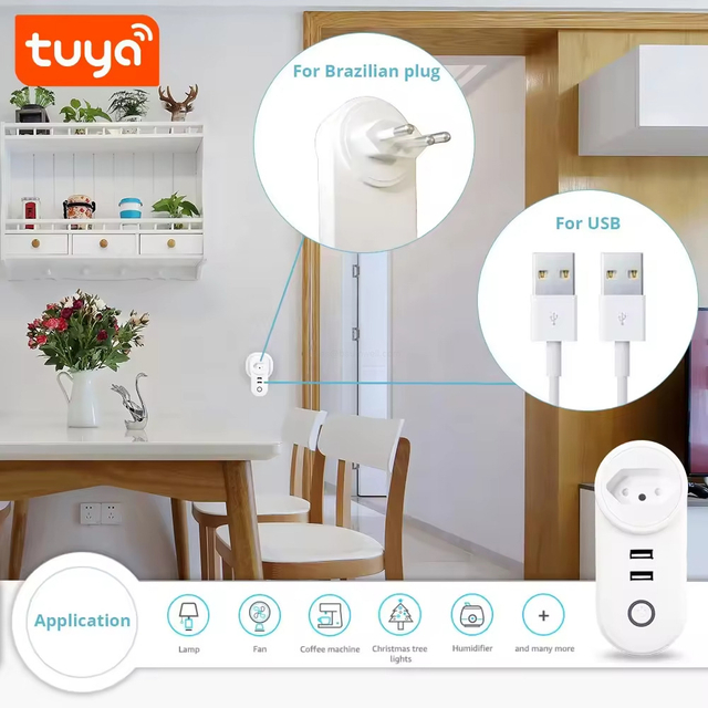 Power Monitor Tuya Smart Socket