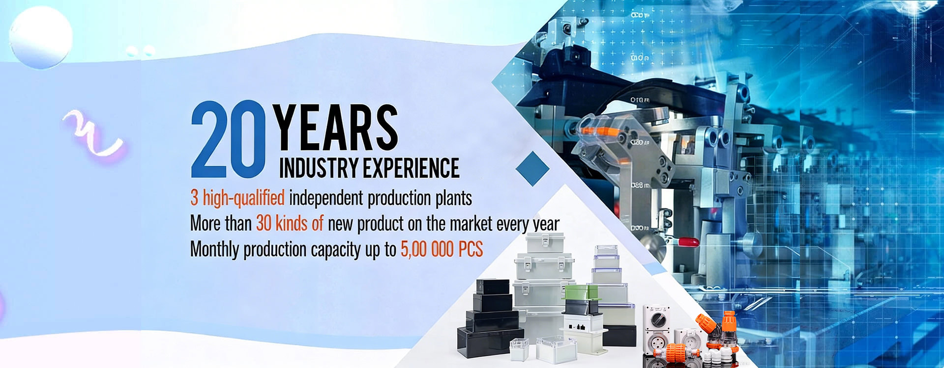 China industrial plug manufacturer junction waterproof box