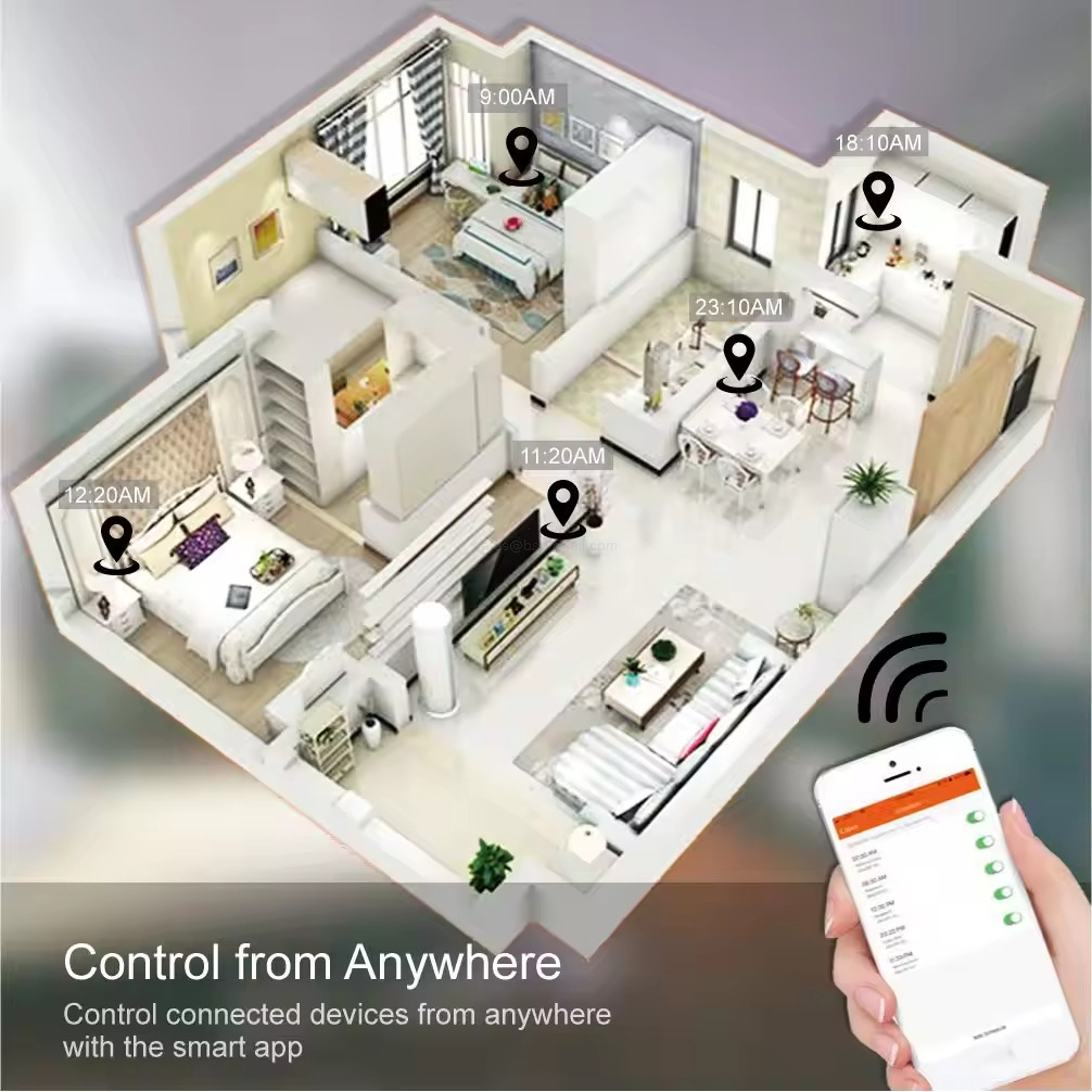 US Smart Wall Outlet with USB