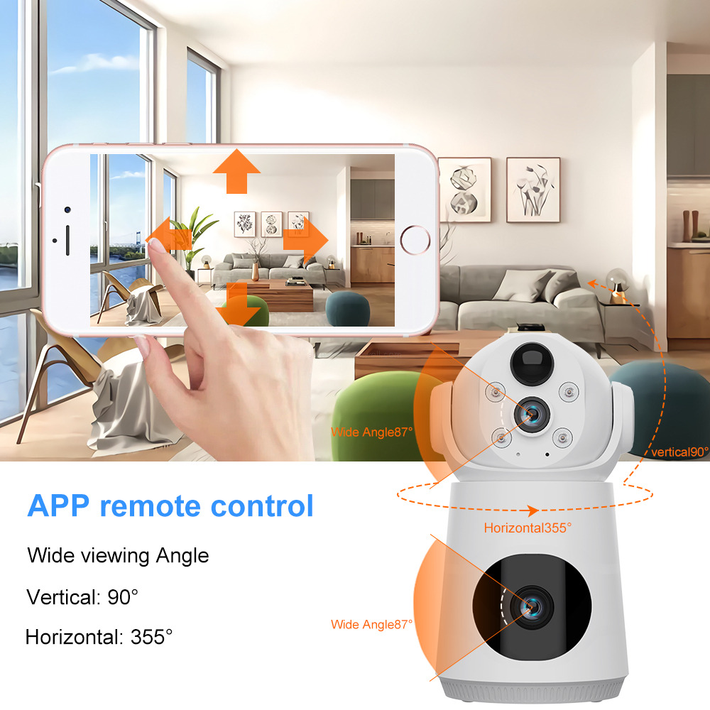 Smart wireless PTZ IP camera