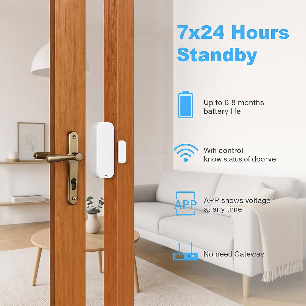 Voice Control Smartlife App Door Sensor