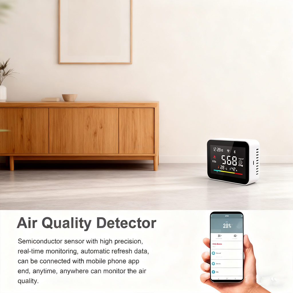 Smart WiFi Air Quality Monitor