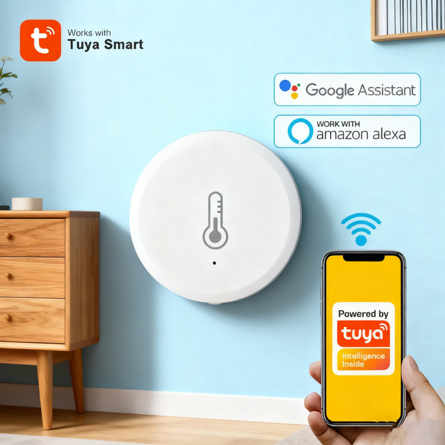 30-Day History Storage ZigBee Humidity Meter