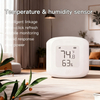 Tuya WiFi/ZigBee Smart Wireless Temperature & Humidity Sensor - Remote Monitor, Voice Control for Home/Industrial Use