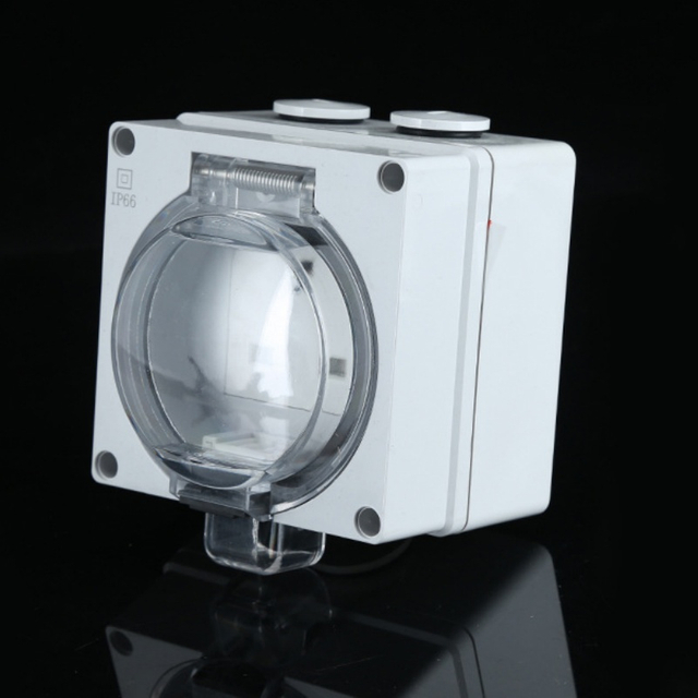 IP66 waterproof UK socket