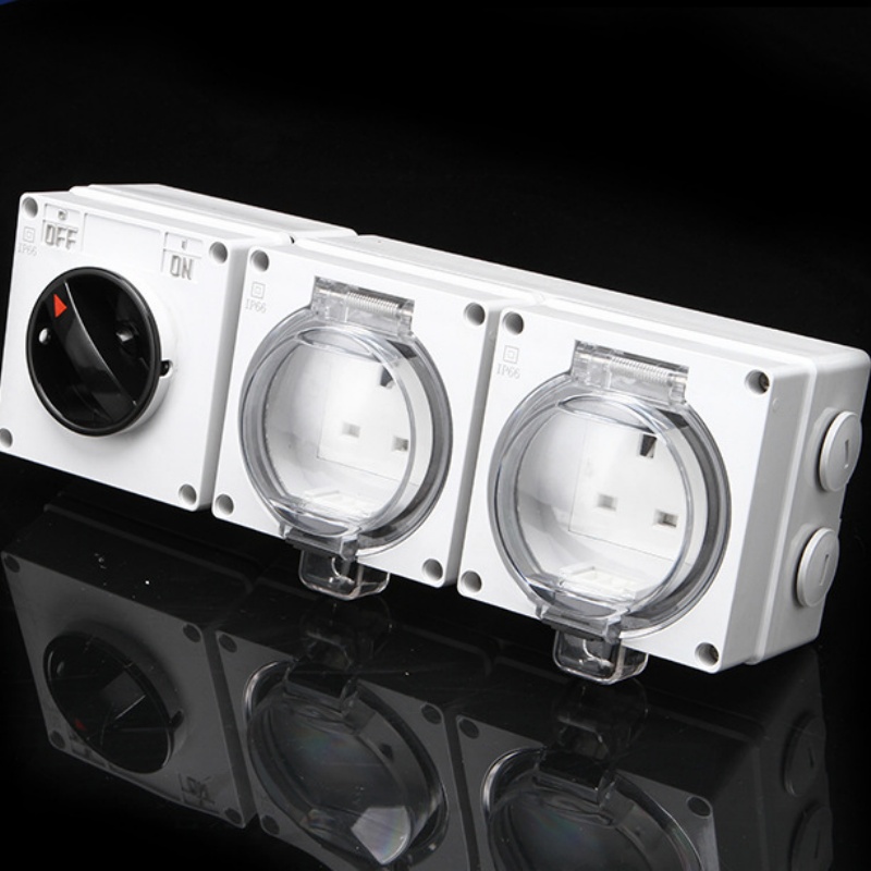 weatherproof switch combo