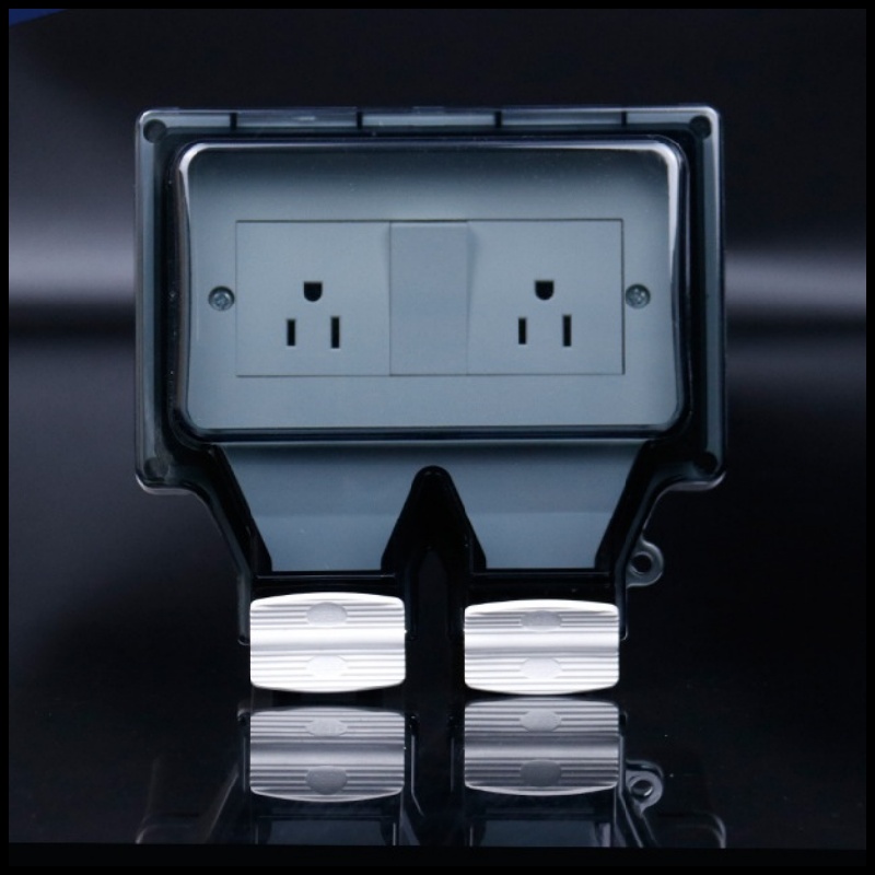 Quick-Connect Terminal Socket 1/2/3/4-Gang Modular Design