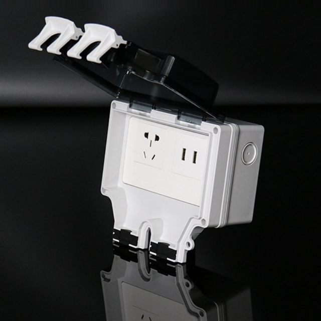 Commercial 5-Pin USB Socket Outdoor 5-Pin USB Panel