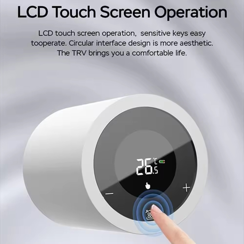 LCD Touch Screen Operation