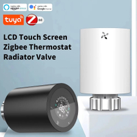 Tuya Wireless Smart Radiator Valve ZigBee 3.0 LCD Touch APP Control Heating Thermostat