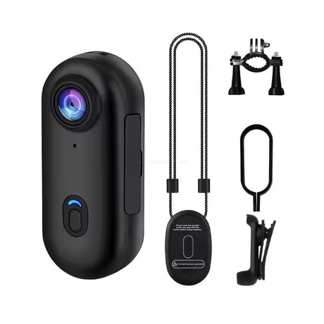 Waterproof Wide Angle 4K H88pro Wireless WiFi Thumb Action Camera Magnetic Hands Free POV Mini Vlog Camcorder 30M