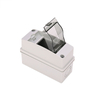  IP65 Plastic Enclosure Circuit Breaker Electrical Panel Box Surface Mount MCB Consumer Unit with Internal DIN Rail and Transparent Window