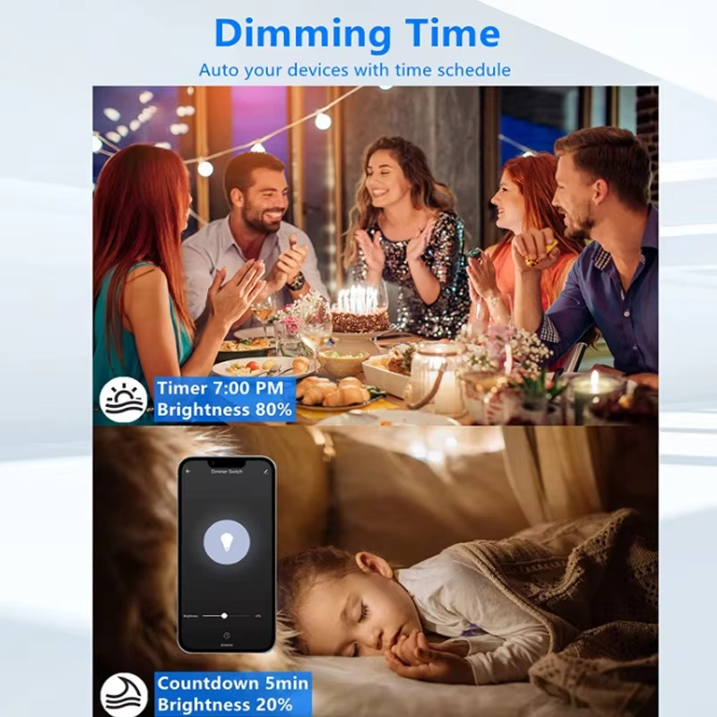 Dimming Time Auto your devices with time schedule