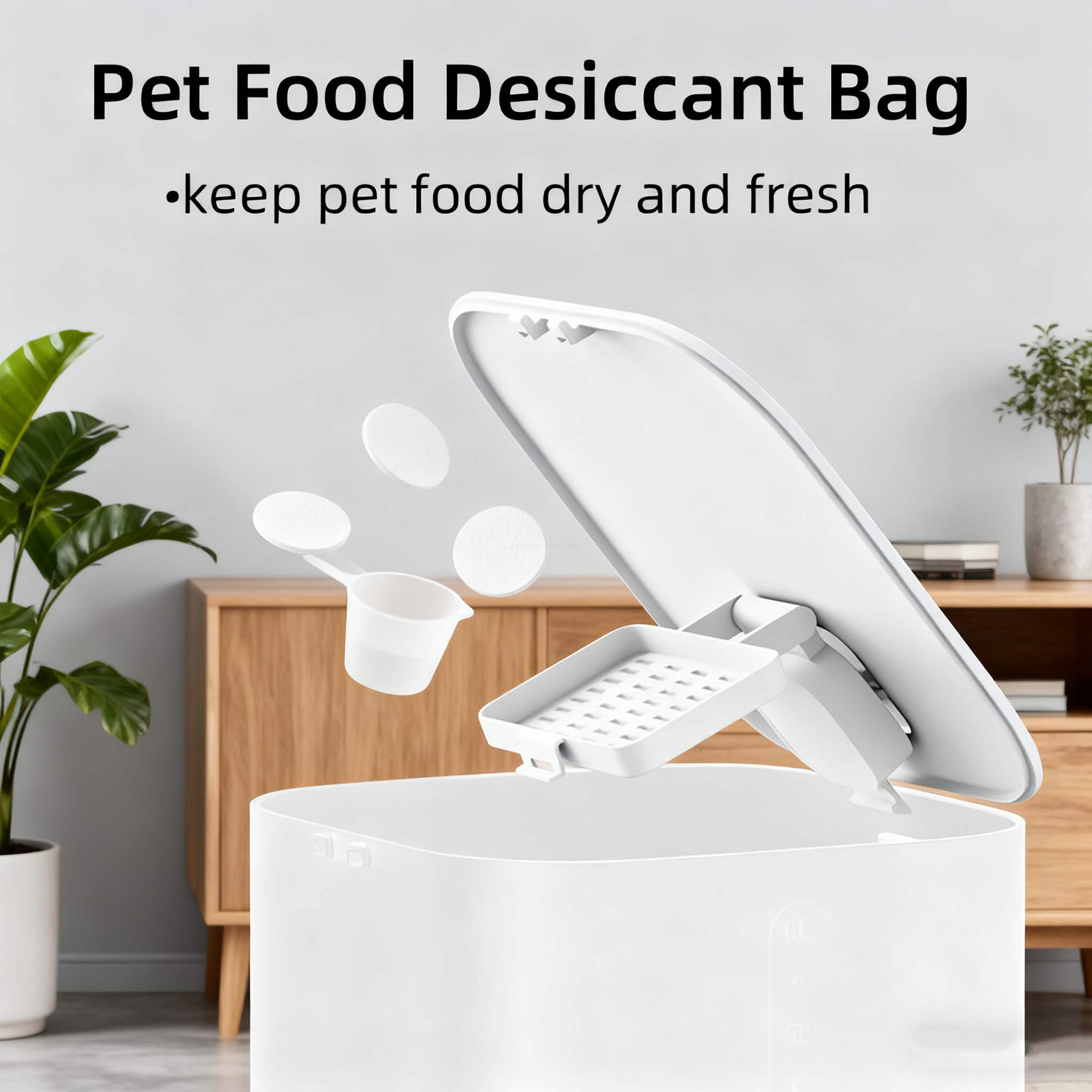Large Capacity Dog Cats Food Dispenser