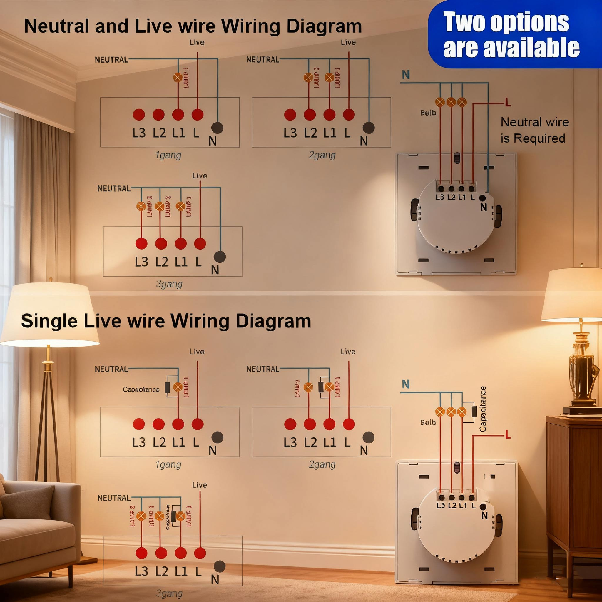 smart switch no neutral