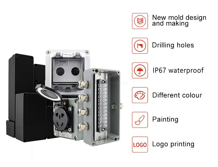 New mold designand making Drilling holes