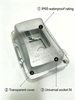 1 Gang Weatherproof In Use Outdoor Outlet Cover IP65 Universal Horizontal Vertical Siding Receptacle Protector Lockable Plug Box Enclosure