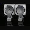 IP66 three-hole electrical plug