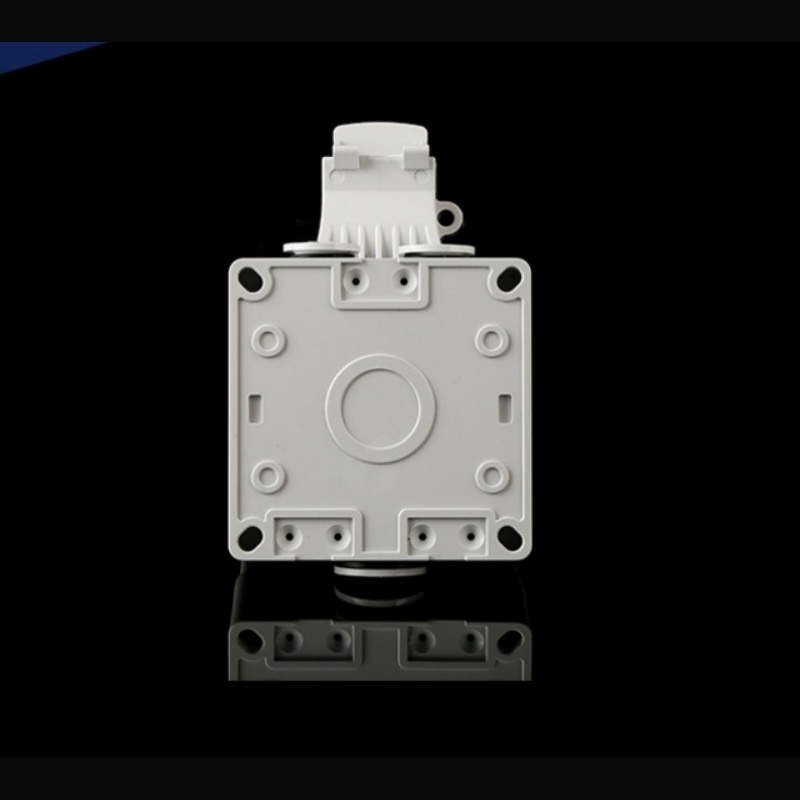 Farm equipment power socket UV resistant