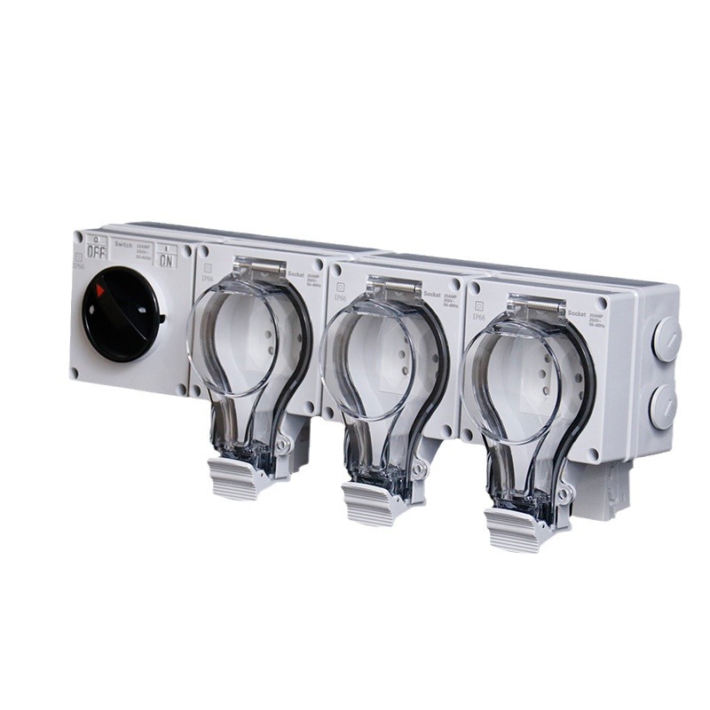light industrial equipment connector​ outdoor dual power solution BR