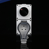 industrial control socket with switch