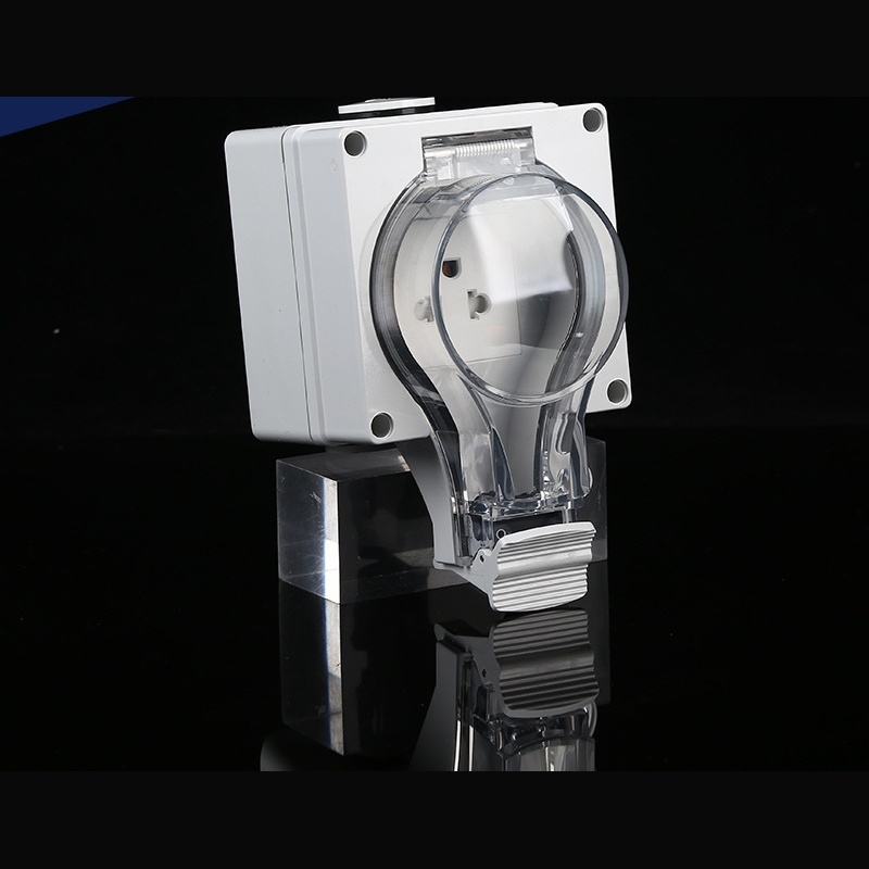 impact resistant single outlet