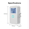 Zigbee Smart Power Meter 80A Tuya Compatible WiFi Energy Monitor with CT Clamp Kwh Consumption Tracker