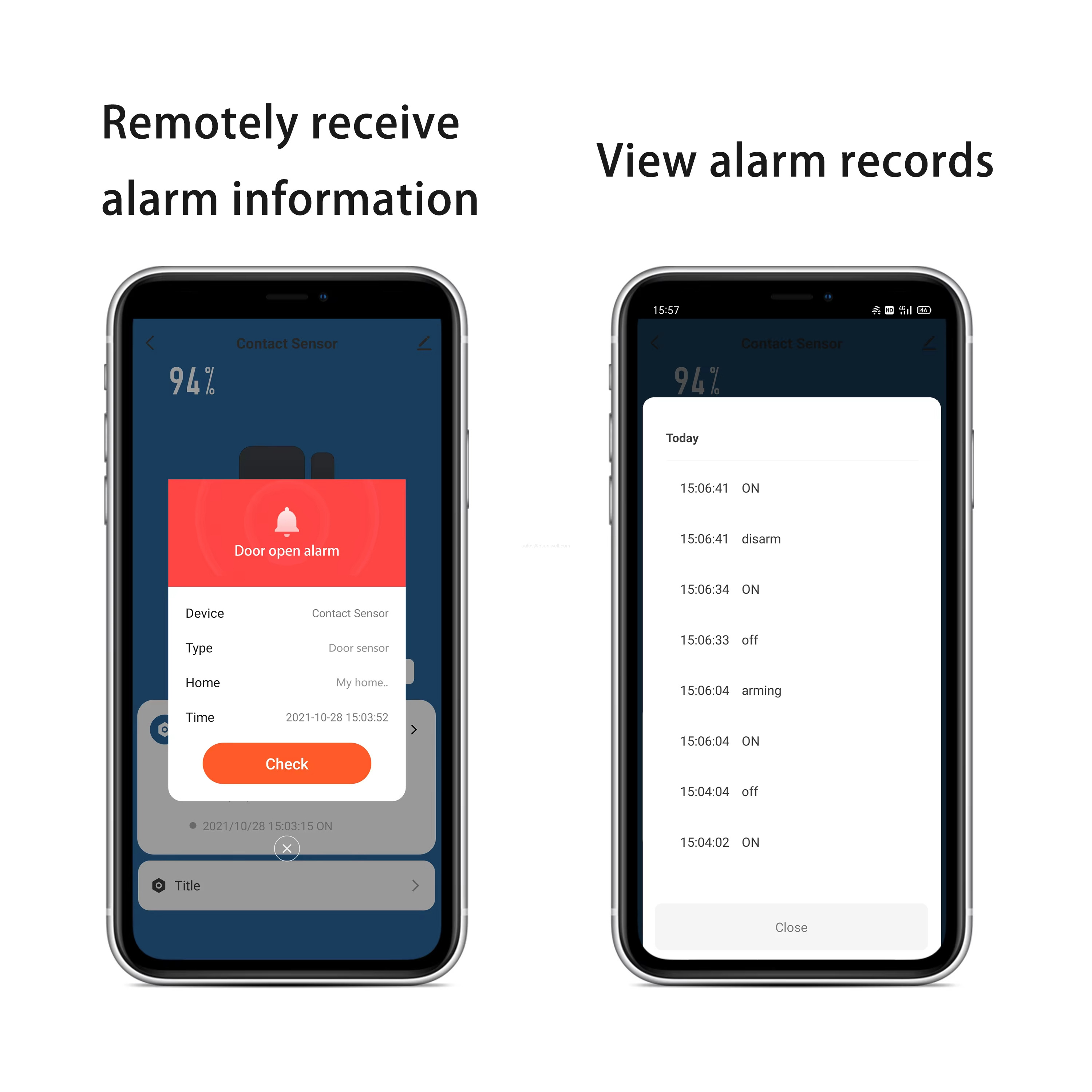 100dB Adjustable Alarm Detector