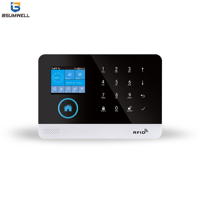 Smart Home Security Alarm System Wireless Tuya Smart App WIFI GSM Home Alarm System