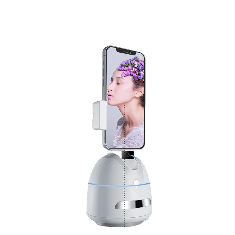 360 Rotation Smartphone Selfi Stick Face Recognition Live Gimbal Stabilizer Auto Face Tracking Selfie Stick Phone Holder