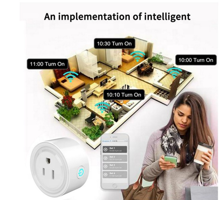 Tuya WIFI Smart Plug US Standard WIFI Smart Socket