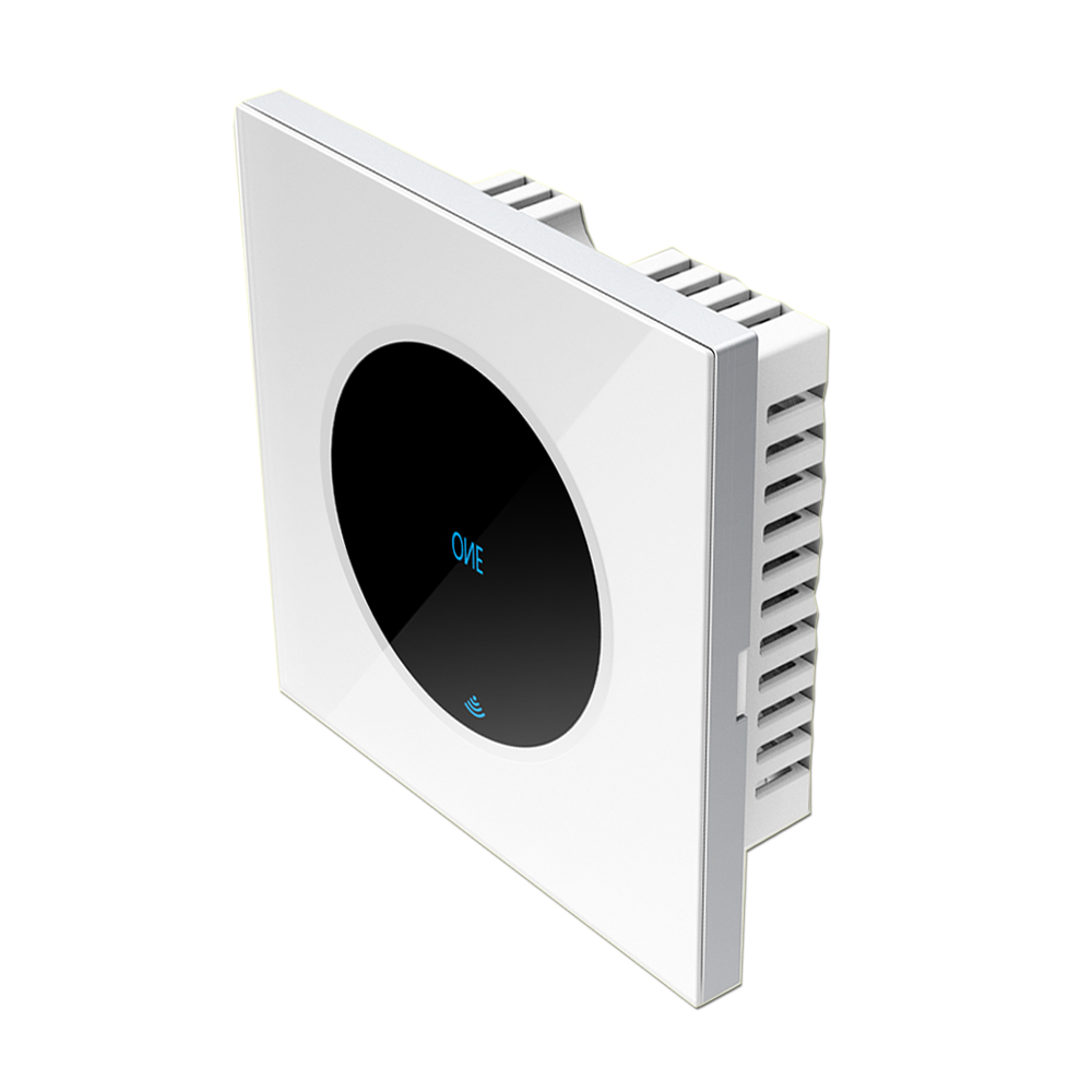 Tuya Smart Heater Water Boiler Wifi Switch 40A Glass Panel Smart Light Switch EU 86*86cm Wifi Boiler Switch
