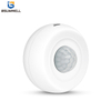 Tuya Smart Zigbee 3.0 PIR Alarm Sensor Wall Mounted Wireless Human Body Motion Detector Work with Alexa Google Home